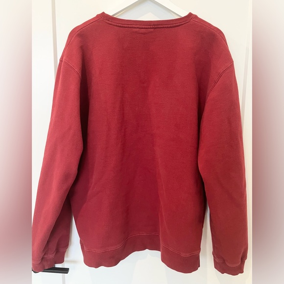 Vintage Style Retro Alta Utah Ski Resort Maroon Sweatshirt Men’s XXL Fuzzy Logo - Picture 4 of 10